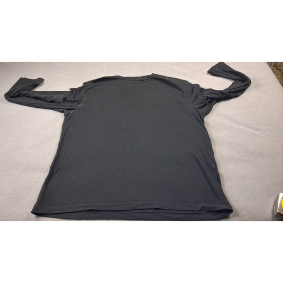 Goodfellow & Co Men’s Black Long Sleeve T-Shirt Cotton Blend Crew-neck Large - Picture 2 of 12